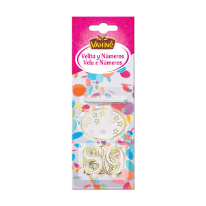 Imagem do produto Velas e Números Vahine