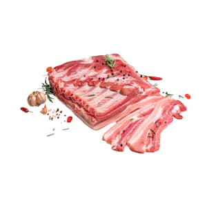 Tiras de Entremeada de Porco com Entrecosto para Assar - Unidade 0.2 Kg product image