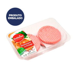 Imagem do produto Hambúrguer de Frango Lusiaves - Embalagem 0.46 Kg