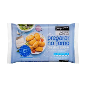 Imagem do produto Pastéis de Bacalhau Preparar no Forno Pingo Doce