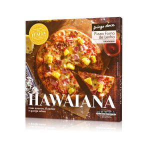 Imagem do produto Pizza Hawaiana Forno de Lenha Congelada Pingo Doce