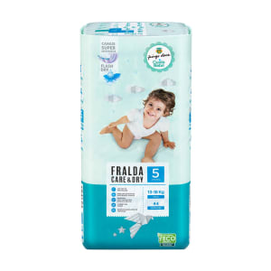 Fraldas Care & Dry Tamanho 5 (13-18 Kg) Pingo Doce - 44 un product image
