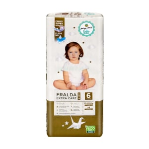 Fraldas Extra Care & Dry Tamanho 6 (17-28 Kg) Pingo Doce - 36 un product image