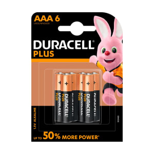 Imagem do produto Pilhas Alcalinas Plus AAA Duracell