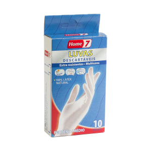 Imagem do produto Luvas de Limpeza Descartáveis Home 7 Pequenas / Médias