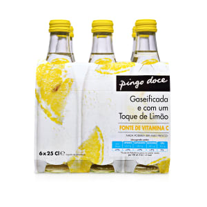 Imagem do produto Água com Gás Limão Pingo Doce - Pack 6