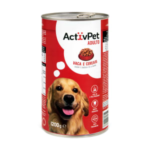 Imagem do produto Ração Húmida para Cão Adulto Sabor Vaca e Cereais ActivPet