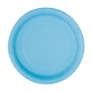 Imagem do produto Pratos de Papel Azul 18cm Codipostal