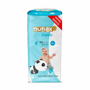 Fraldas Dropline Tamanho 4 (9-15kg) Nunex - 64 un product image